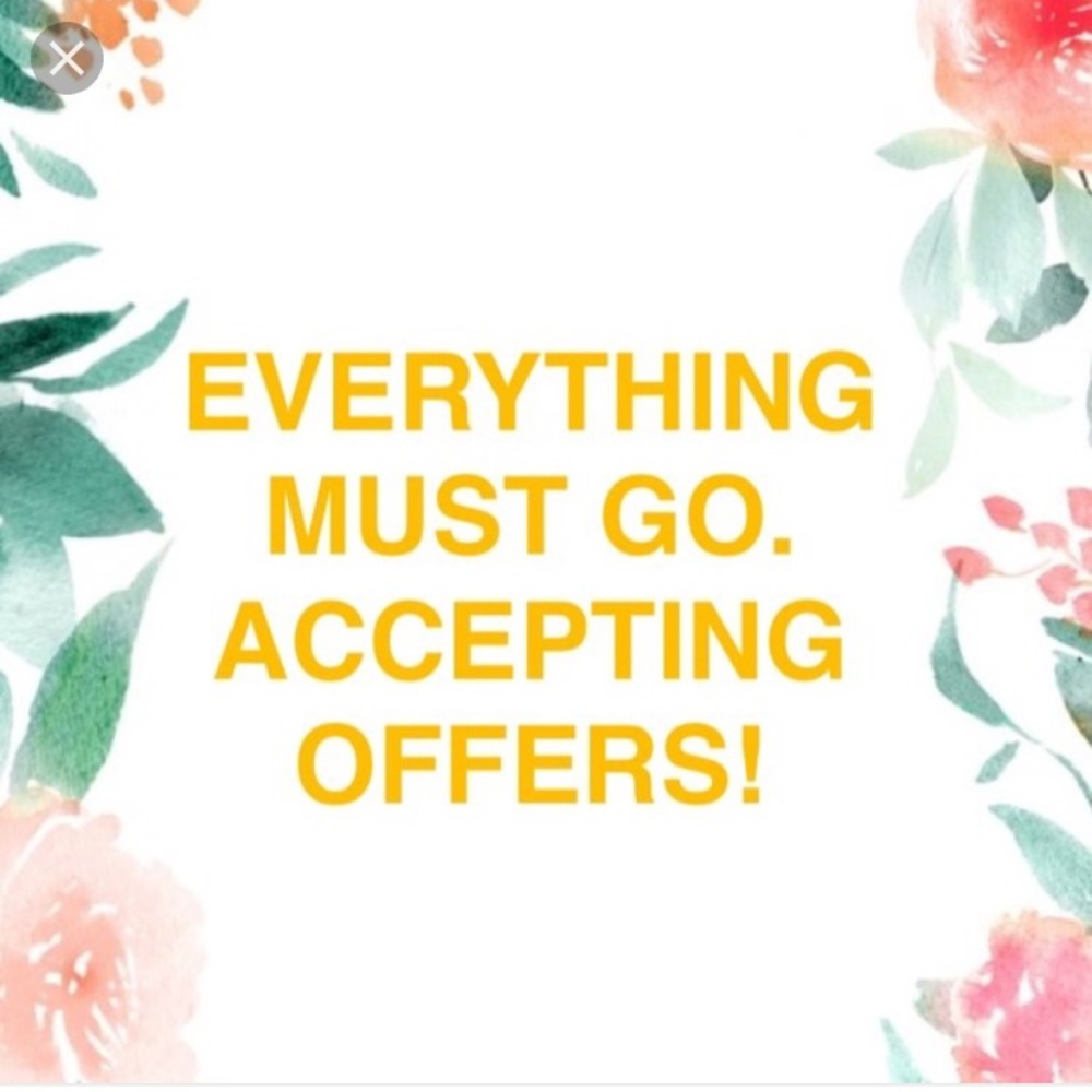MOVING! Everything MUST go